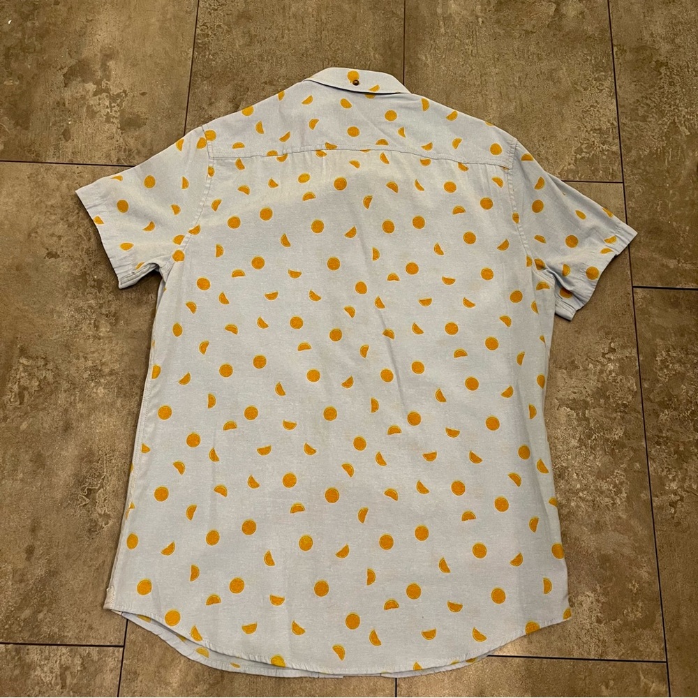 Sovereign Code Orange Slice Summer Button Down - image 4